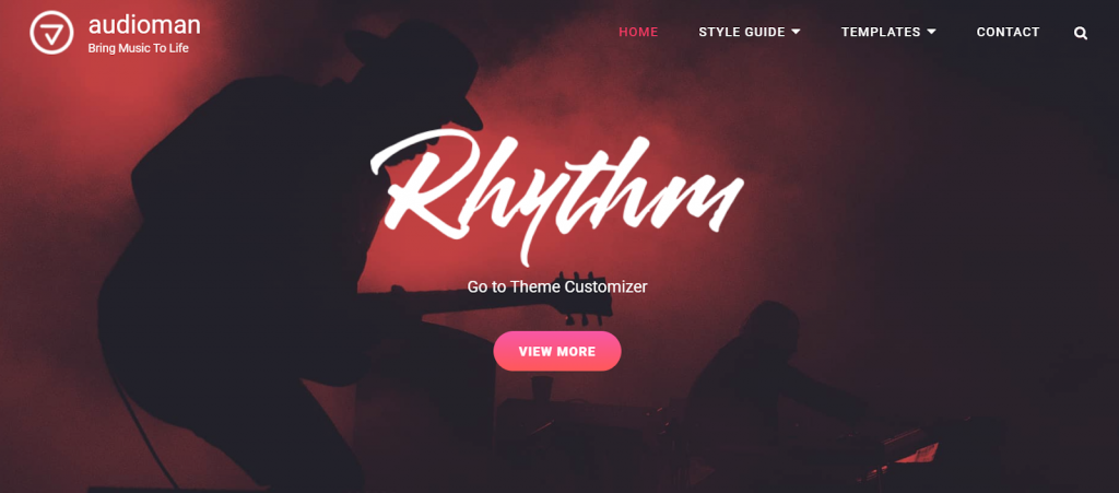 Podcast theme Audioman