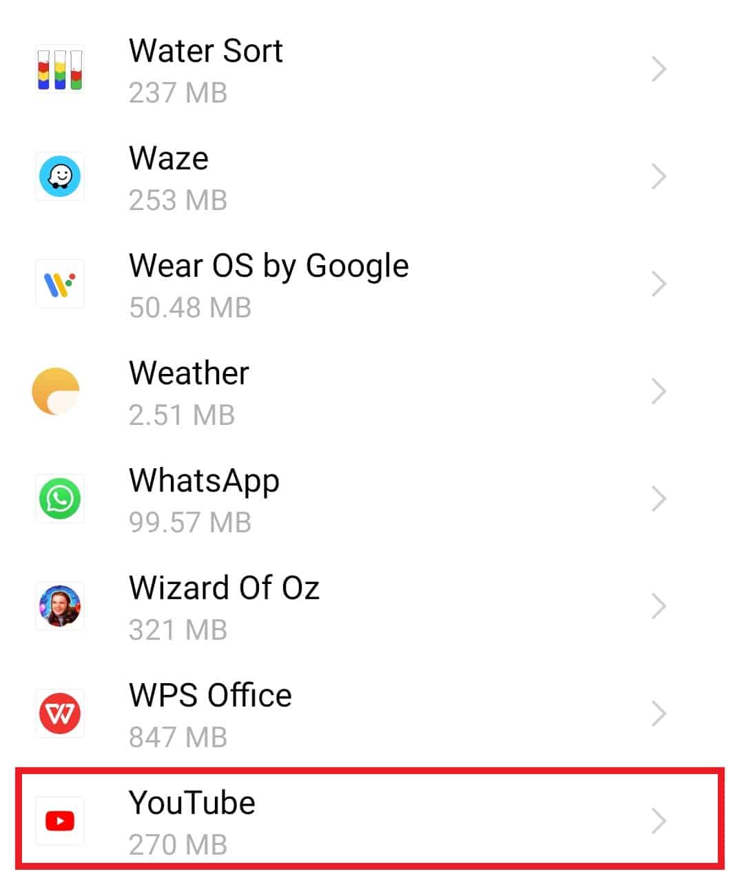 Open YouTube 