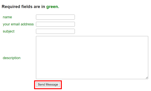 Enter all the required fields and click on the Send Message button | How to Delete Craigslist Account