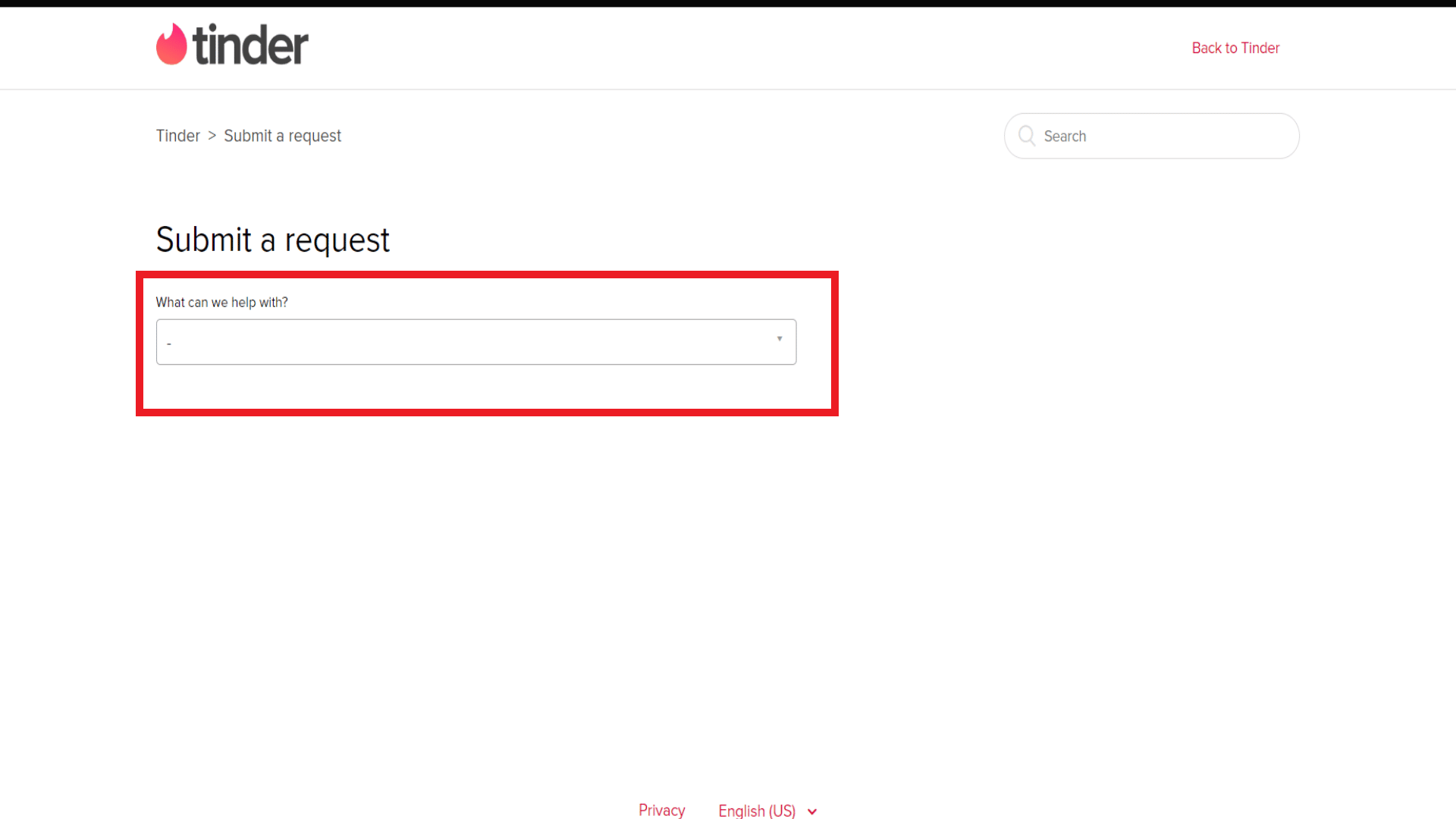 submit a request to tinder | Tinder banned me for no reason
