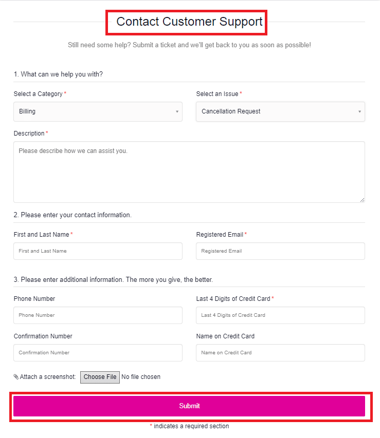 contact customer support | How to Cancel Course Hero Subscription