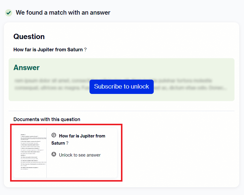 Click on the Document to access the document pertaining the answer | How to Cancel Course Hero Subscription