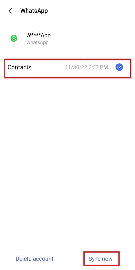 Tap on Sync now. 7 Ways to Fix WhatsApp Not Syncing Contacts on Android
