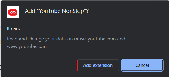 click on add extension. How to Turn Off Are You Still Watching YouTube Message