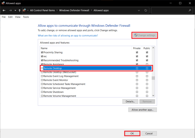 Block program in Firewall