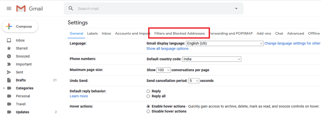 Delete Suspicious Mails 