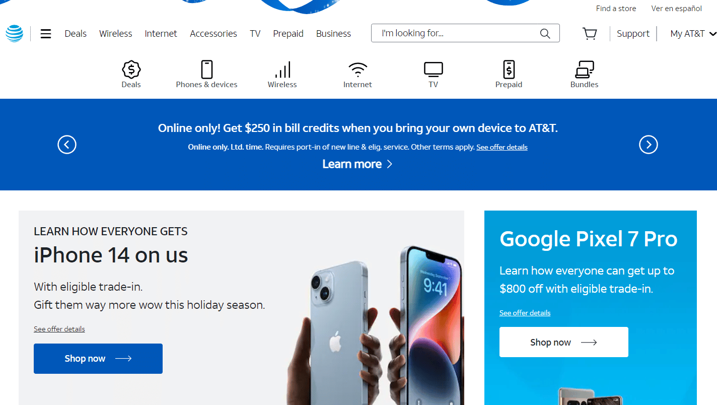 ATT website