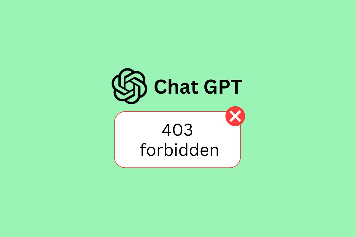 Fix Chat GPT 403 Forbidden Error