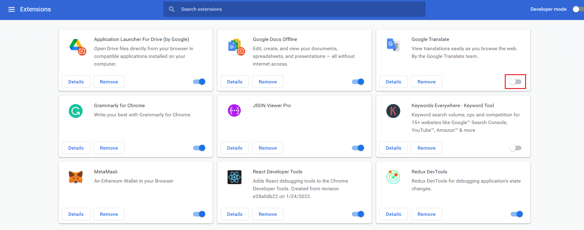 switch off the toggle for Google Translate extension in Google Chrome. Fix Chat GPT 403 Forbidden Error