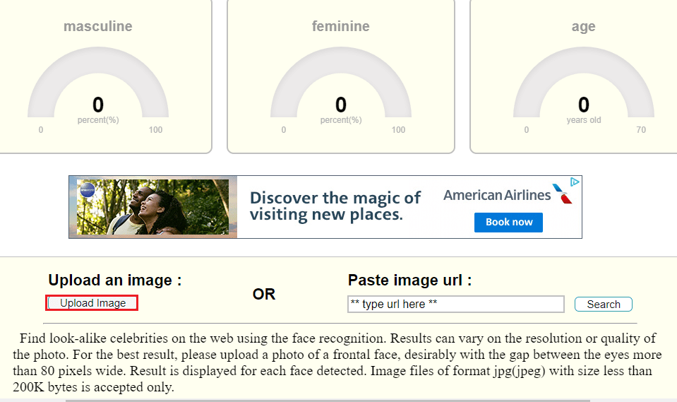 Open the official website of PicTriev and click on the Upload Image button. How to Find Someone on Facebook Using a Picture
