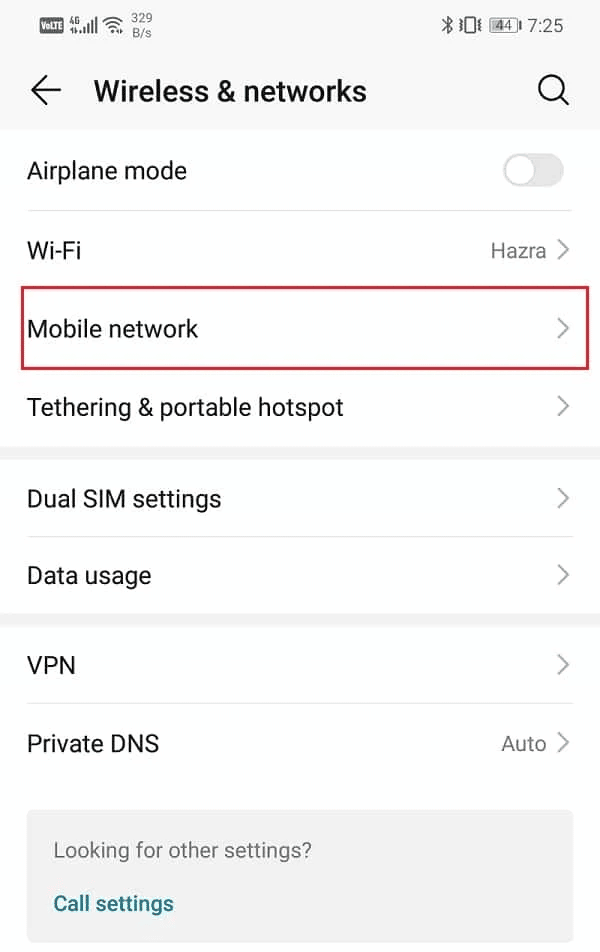 Verify Internet Connection 