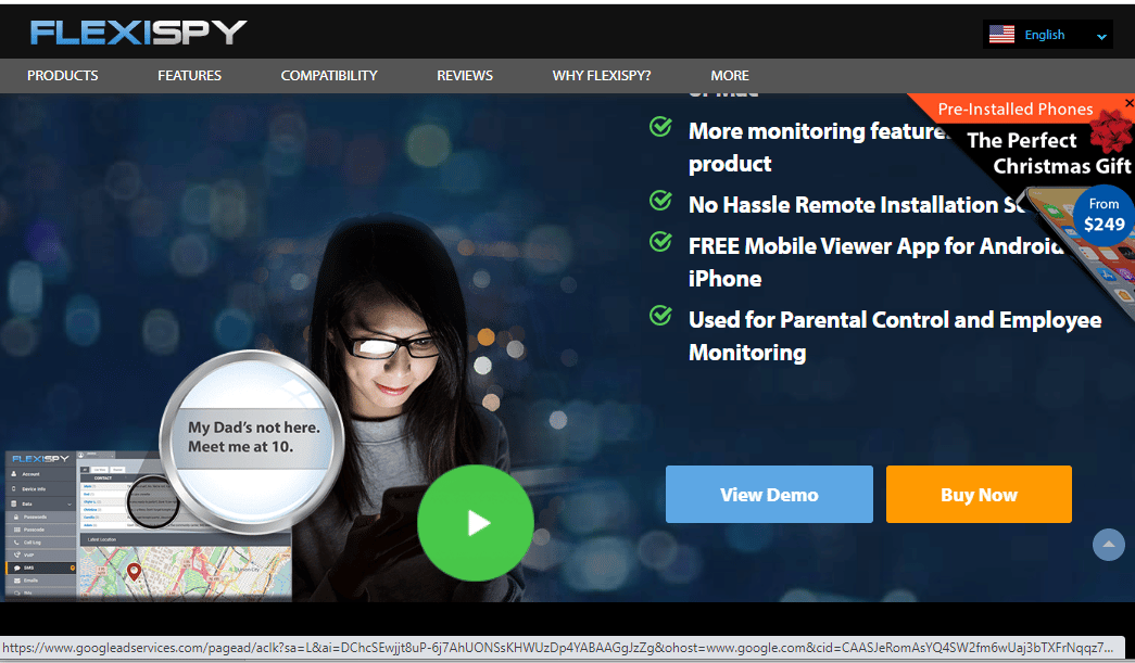 FlexiSPY. How to Track Someone on Google Maps Without Them Knowing