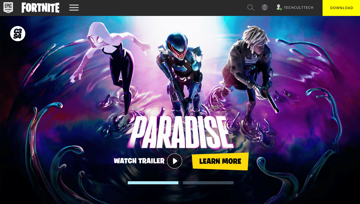 Fortnite website. PS4 add Xbox friends