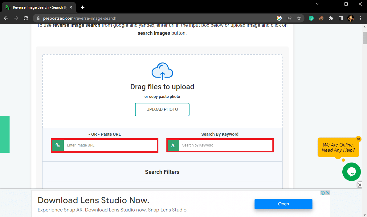 You can also reverse search a picture by using the Paste URL and Search by Keyword. How to Run Reverse Scammer Image Search
