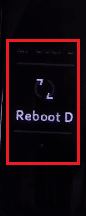 swipe all the down and tap on Reboot Device | How to Restart Fitbit Inspire without Charger