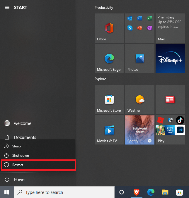 click on the Restart button. Fix issue in the origin web server and it has become unreachable
