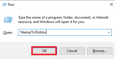 type %temp%\Roblox and click the OK button. Fix issue in the origin web server and it has become unreachable