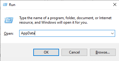 In the Run prompt type AppData and press the Enter key. Fix issue in the origin web server and it has become unreachable