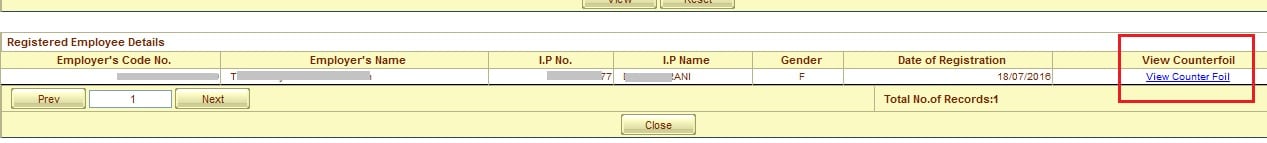 e pehchan card application form download