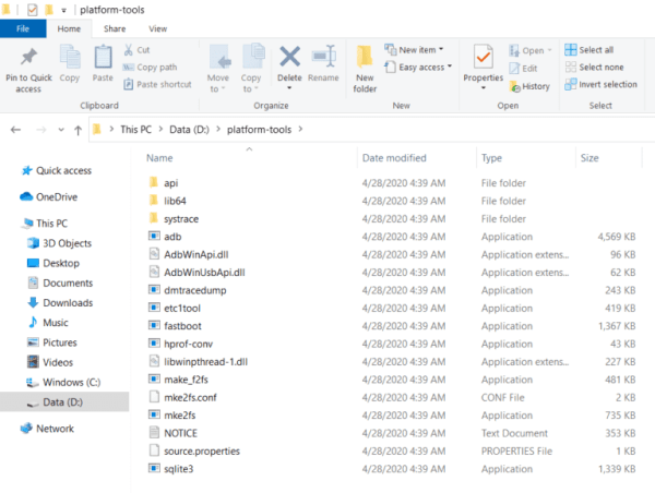 Unpack zip file 