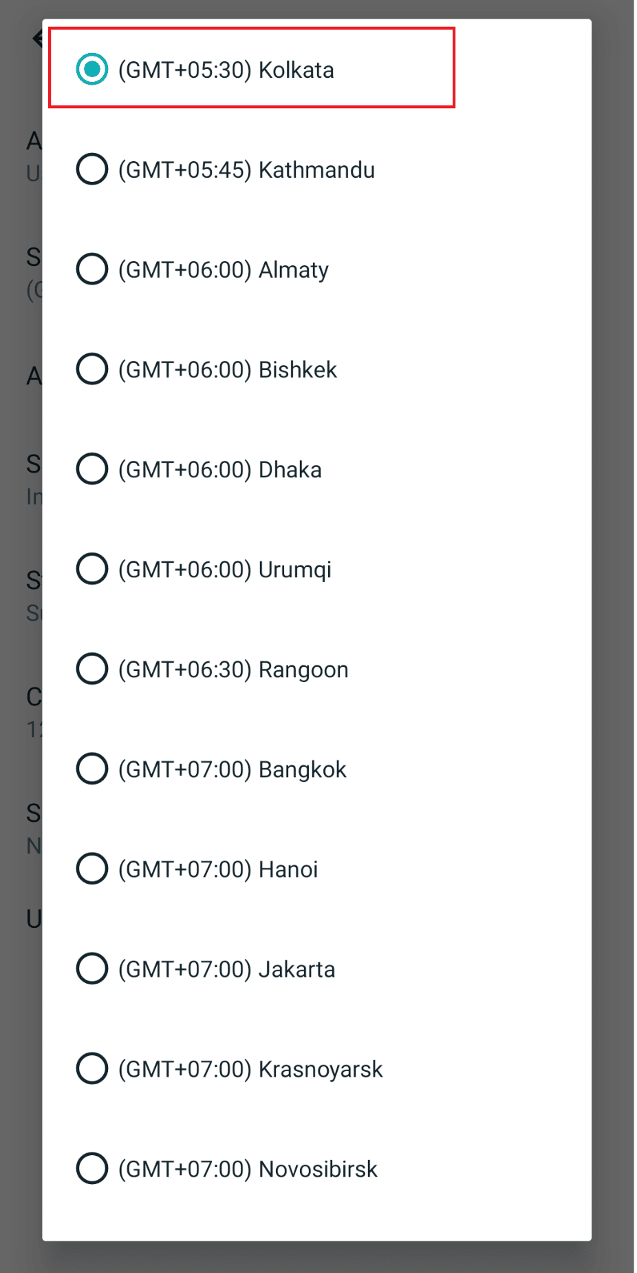 Select time zone fitbit
