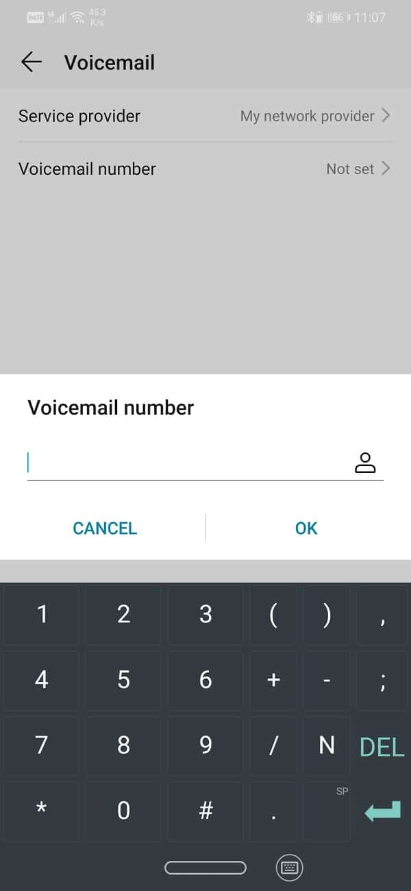 Tap on the Voicemail number option and enter the voicemail number. Fix Samsung Galaxy 5 Voicemail Not Working