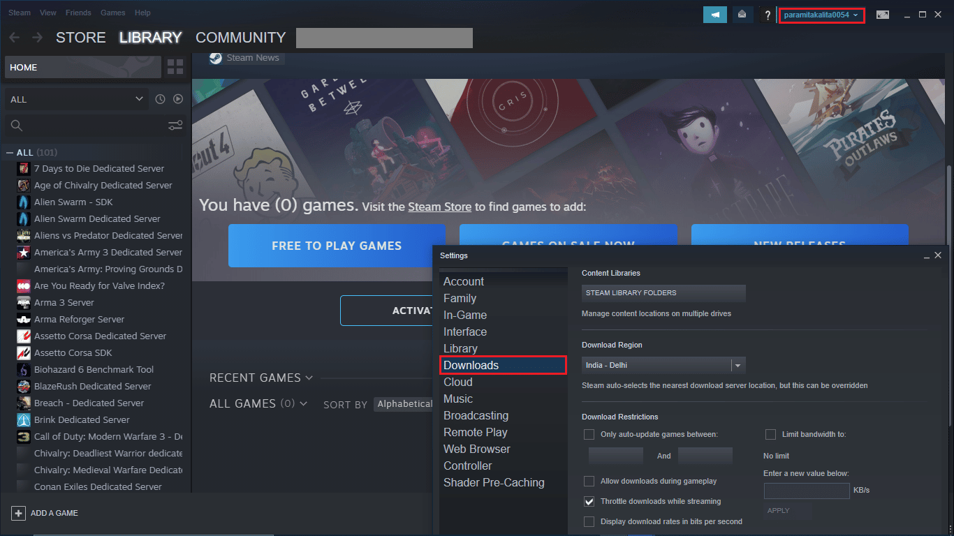 Download option
