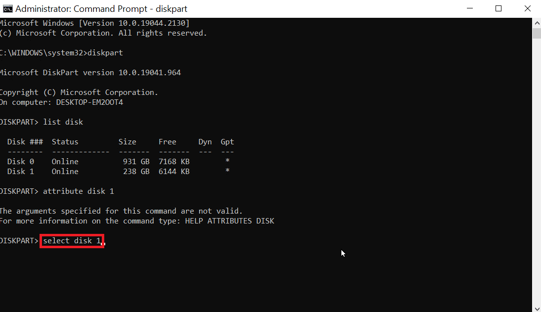 enter select disk. How to Fix Error in Formatting USB Flash Drive 
