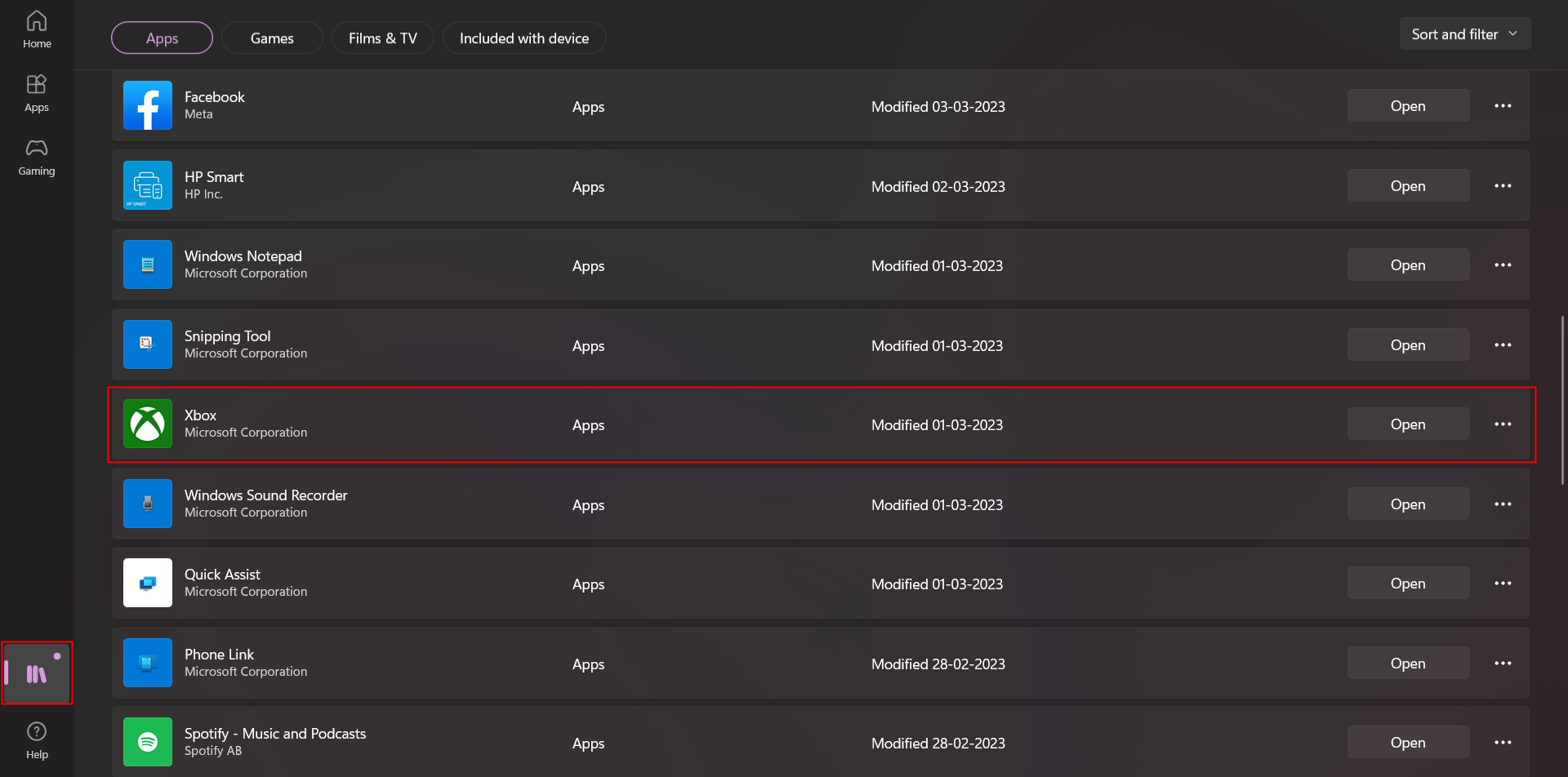 Navigate to the Xbox App from the list of apps installed. Sorry we can't show game pass perks right now