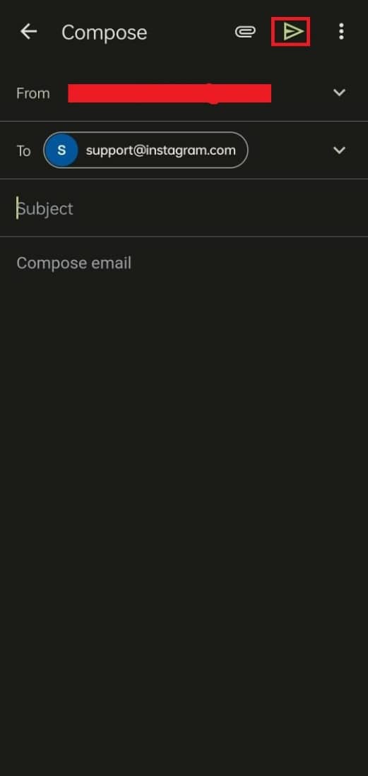 opening gmail
