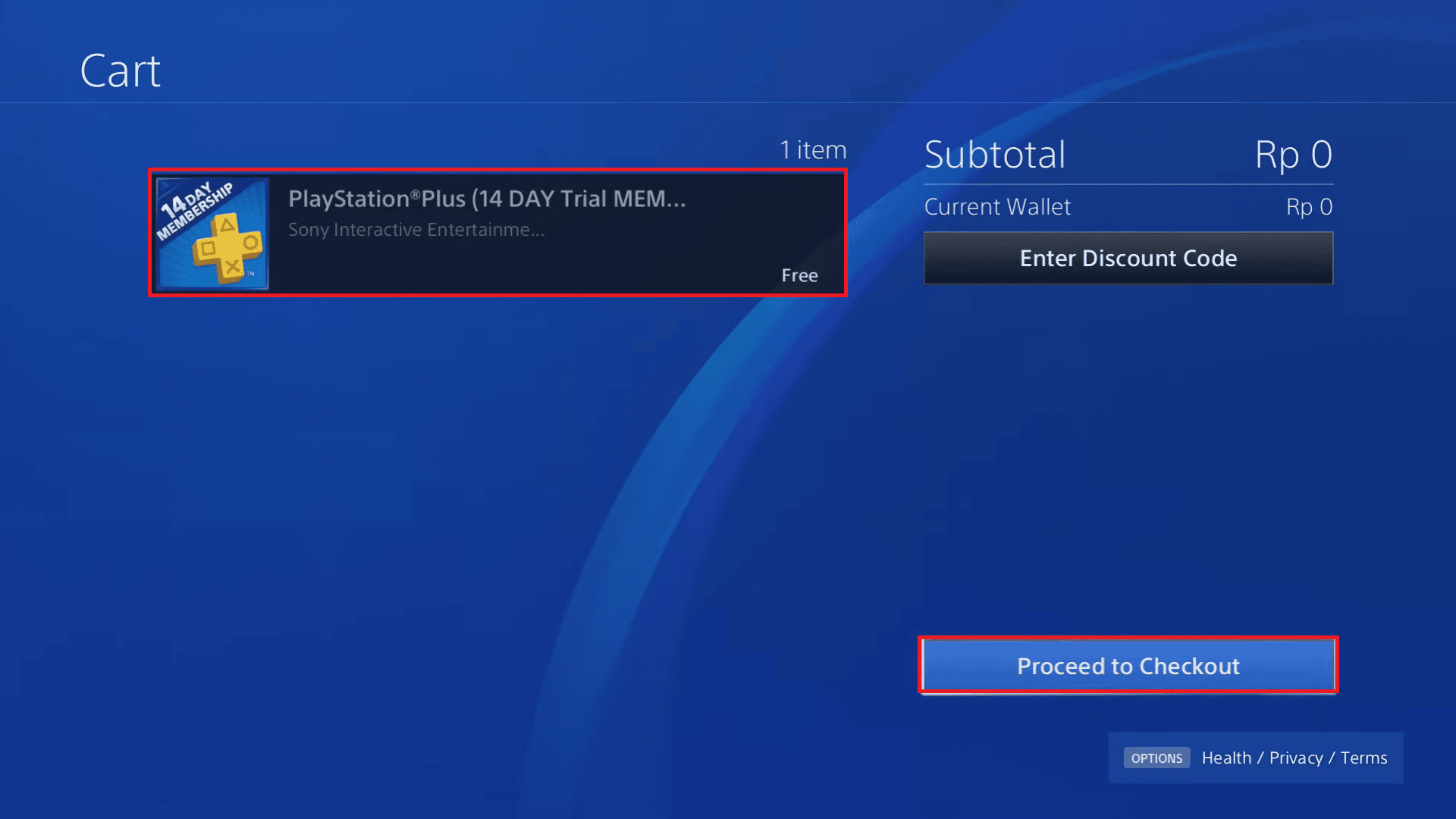 PlayStation 14 day free trial
