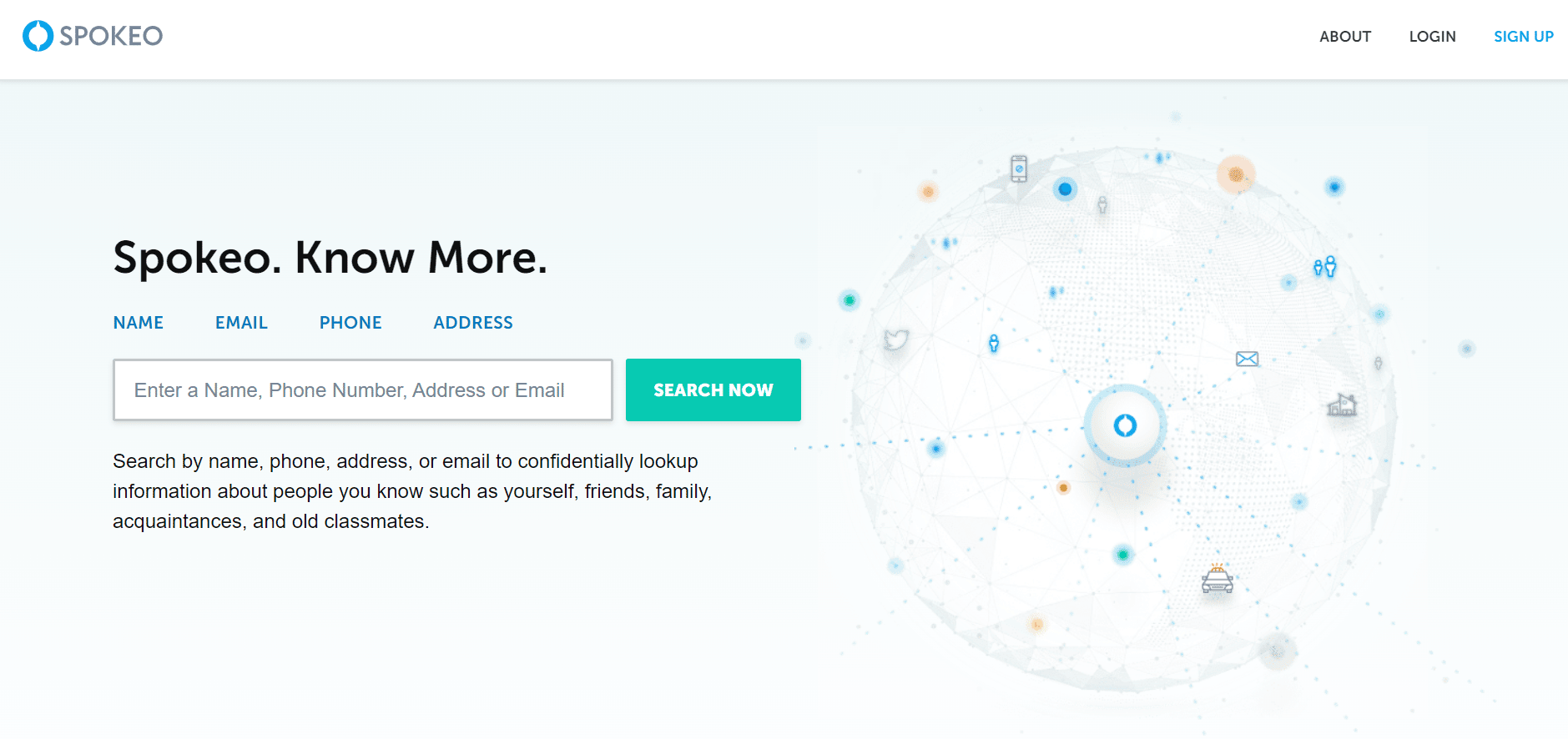 Spokeo Website