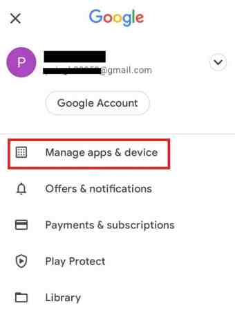 Tap on manage apps and device. Animal Crossing Pocket Camp Communication Error Code Fix