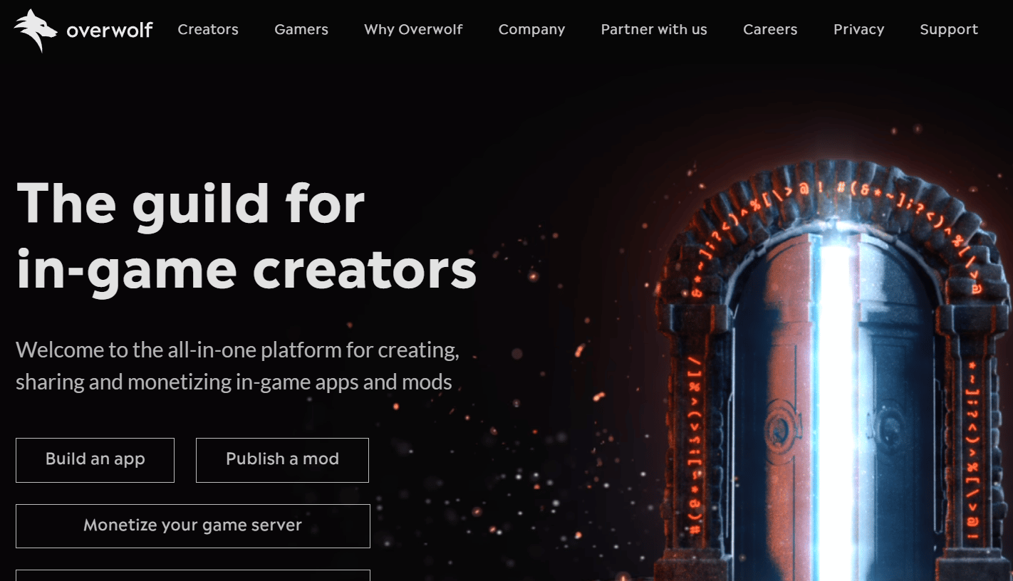 Overwolf website