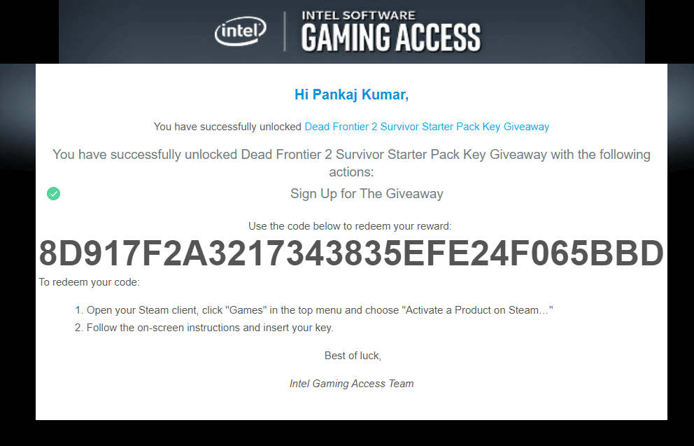Code in Email | How to Get Free Game Codes