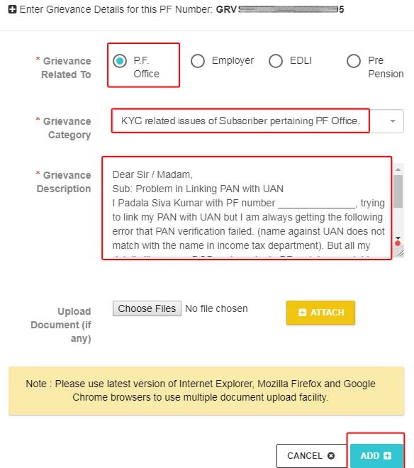 How to solven EPF PAN verification failed error in UAN