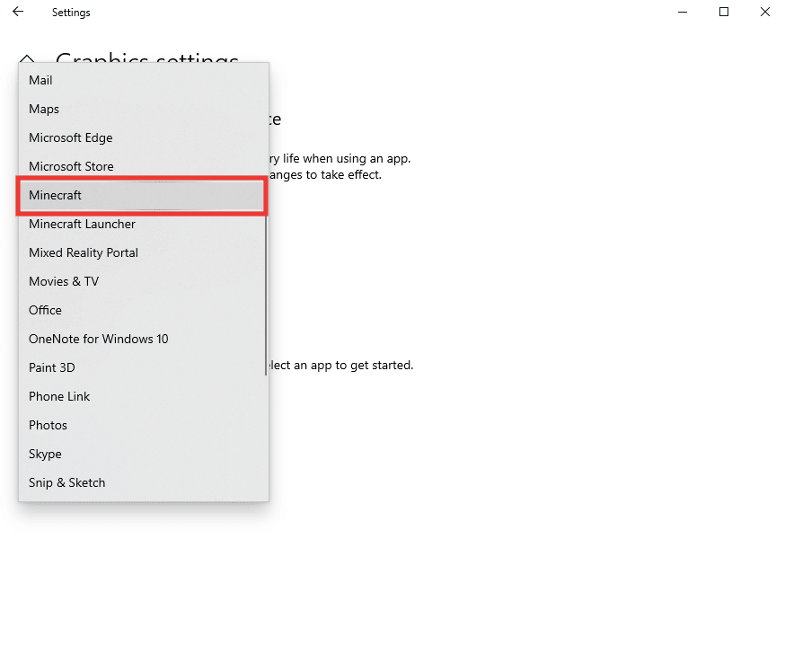 select Minecraft from the list. How Do You Fix Chunk Errors in Minecraft