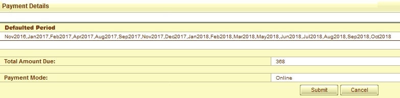 How to pay interest for delay payment of ESI