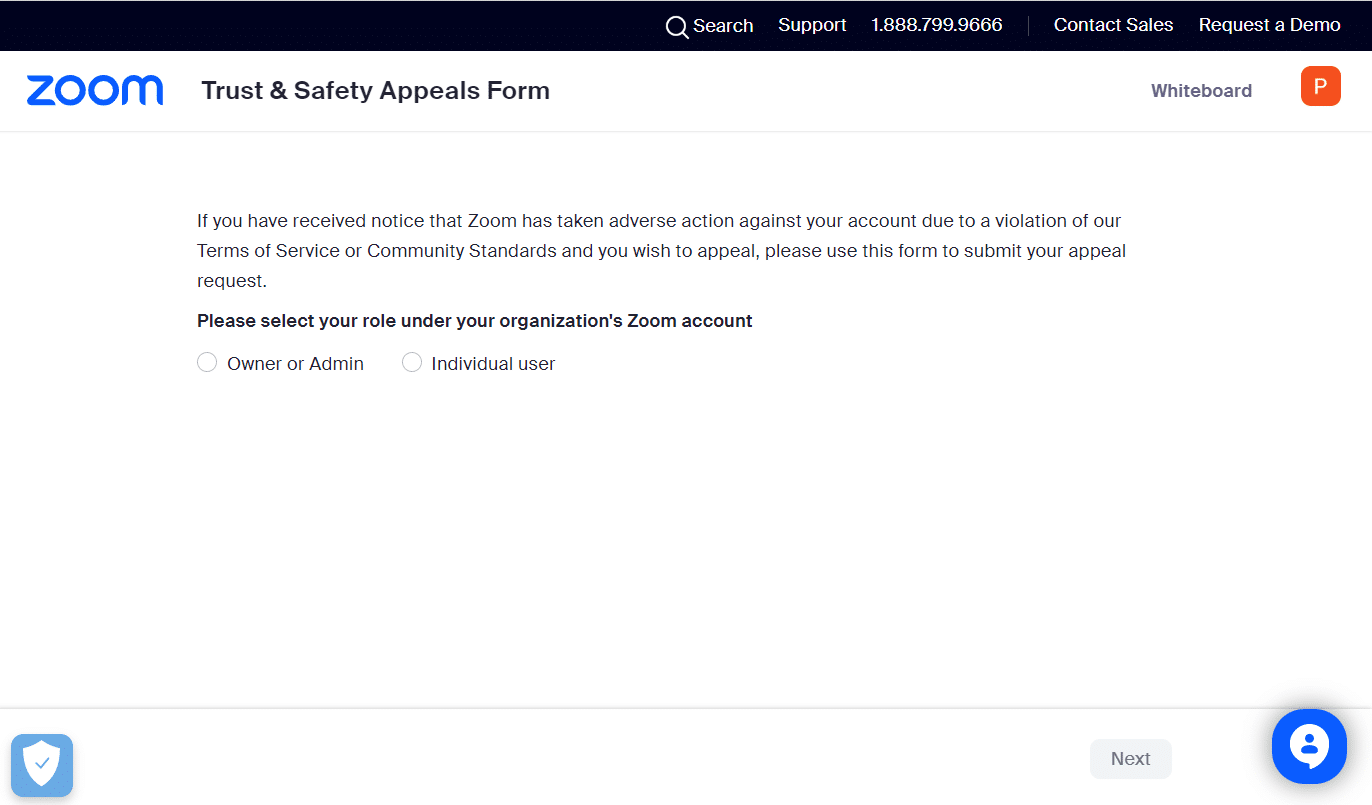 request an appeal zoom. Fix Zoom Account Disabled Error