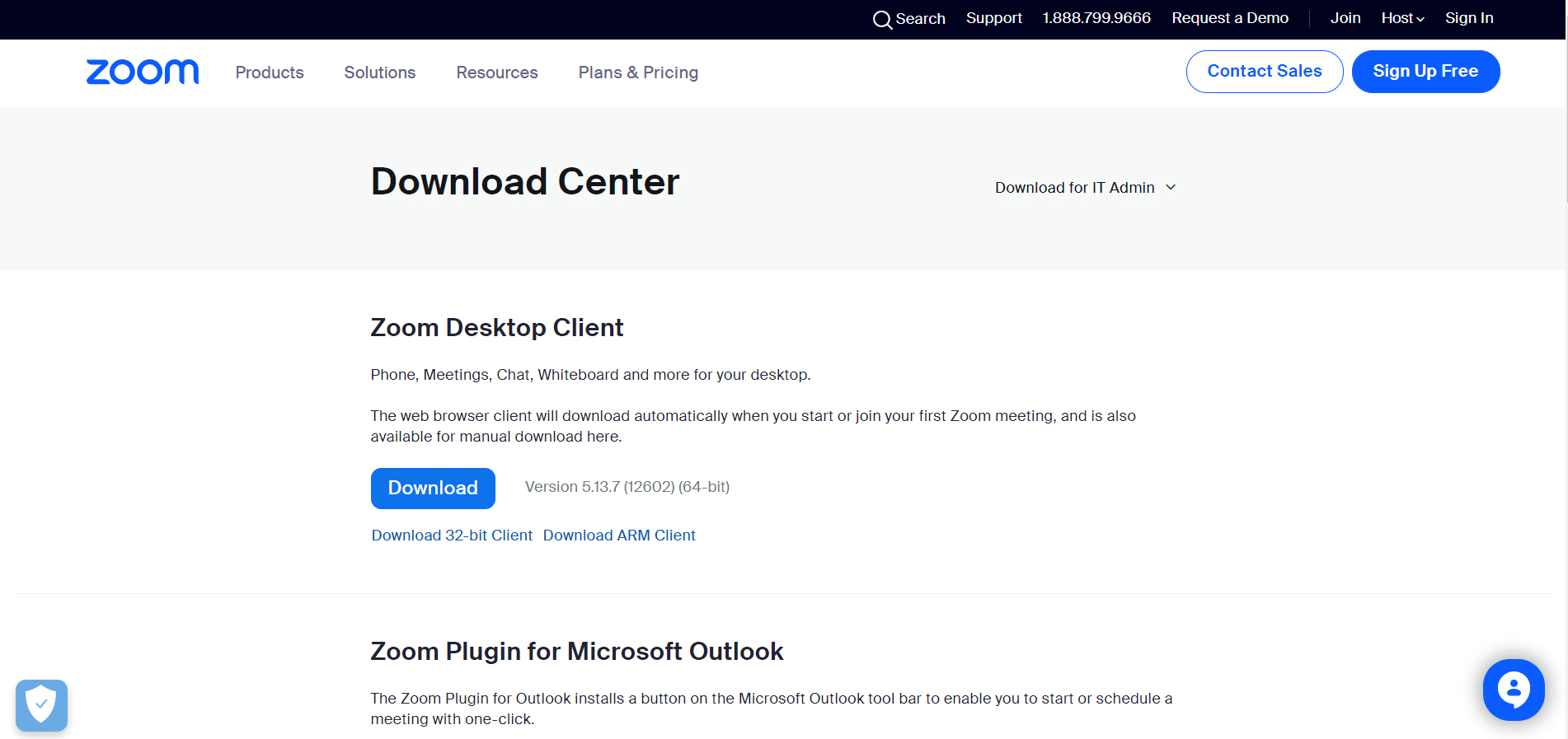 Zoom download page. Fix Zoom Account Disabled Error