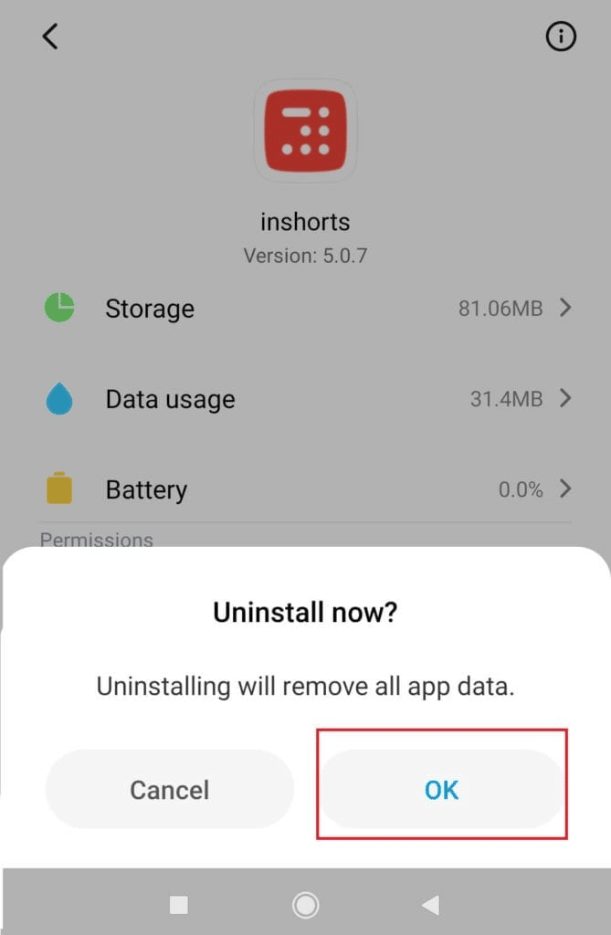 Uninstall Apps 