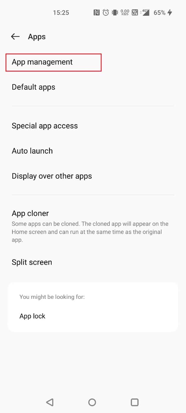 Tap on App management | How to Delete Google Auto Backup Pictures | stop Google Photos from saving photos