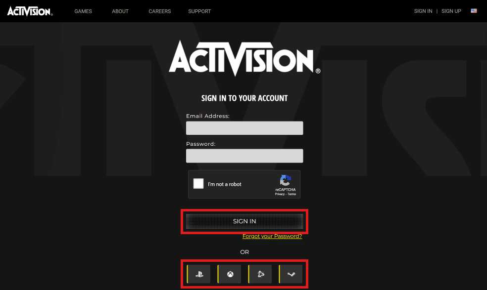 Enter your email and password and click on SIGN IN or log in using the below-mentioned platforms.