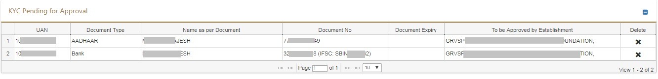 EPF KYC Update Online