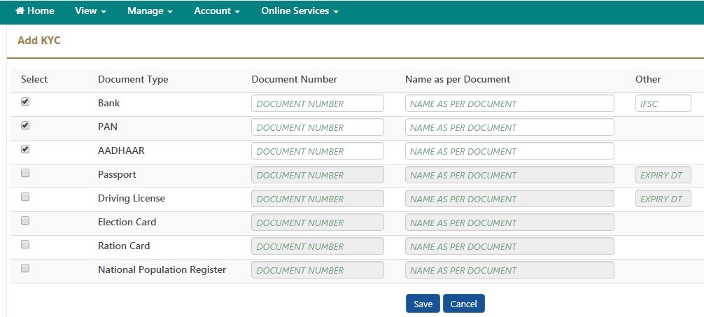 How to Update KYC Eetails for PF Withdrawal