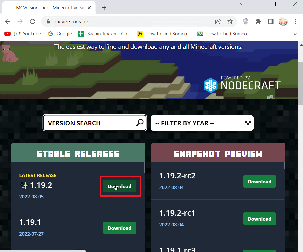 click download to download the game