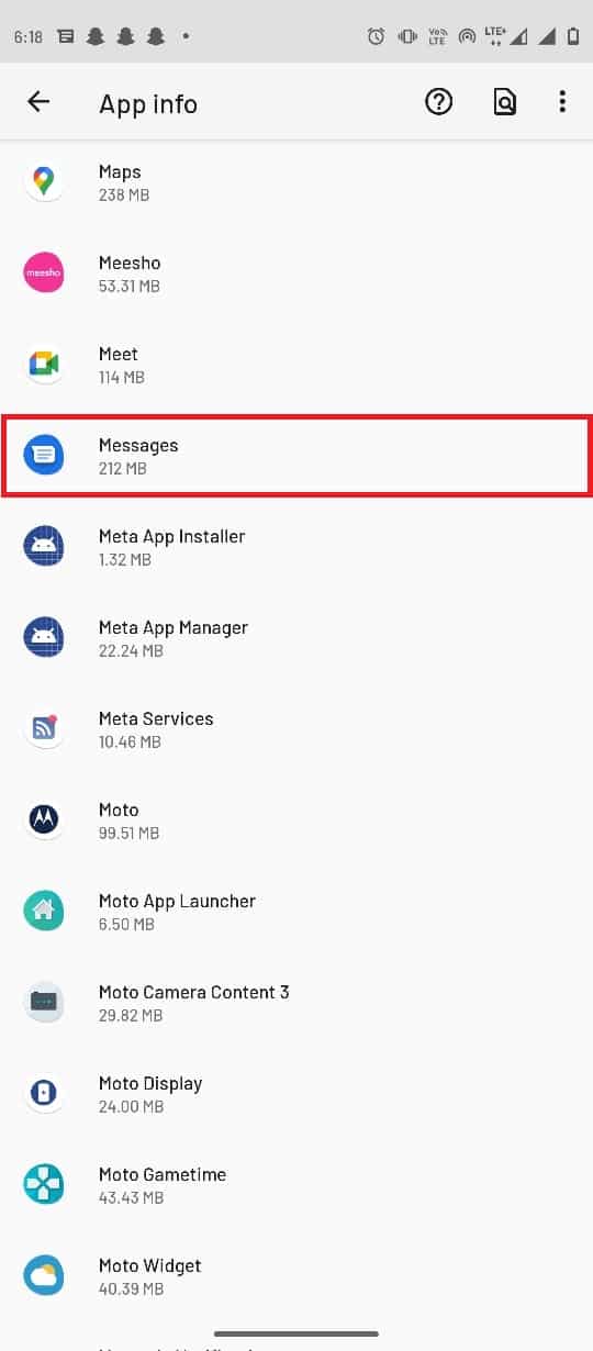 Tap on Messages