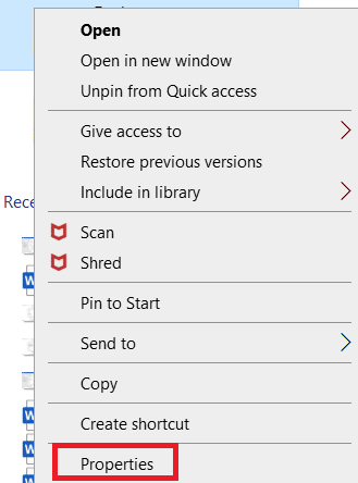 Right click on the folder that is causing the error and then click on Properties. Fix Installation Error OBS in Windows 10