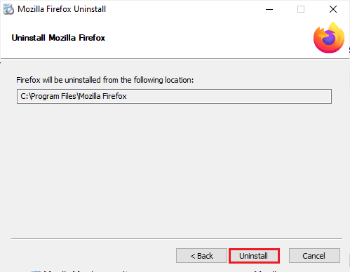 Click on the Uninstall button on the next window. Fix Plugin Container for Firefox Not Working