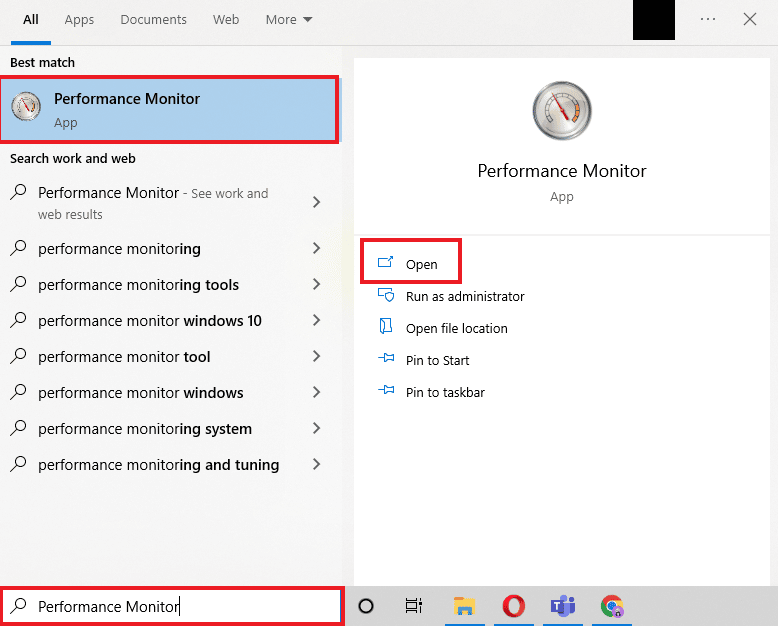 open Performance Monitor. How to Increase RAM on Windows 7 & 10